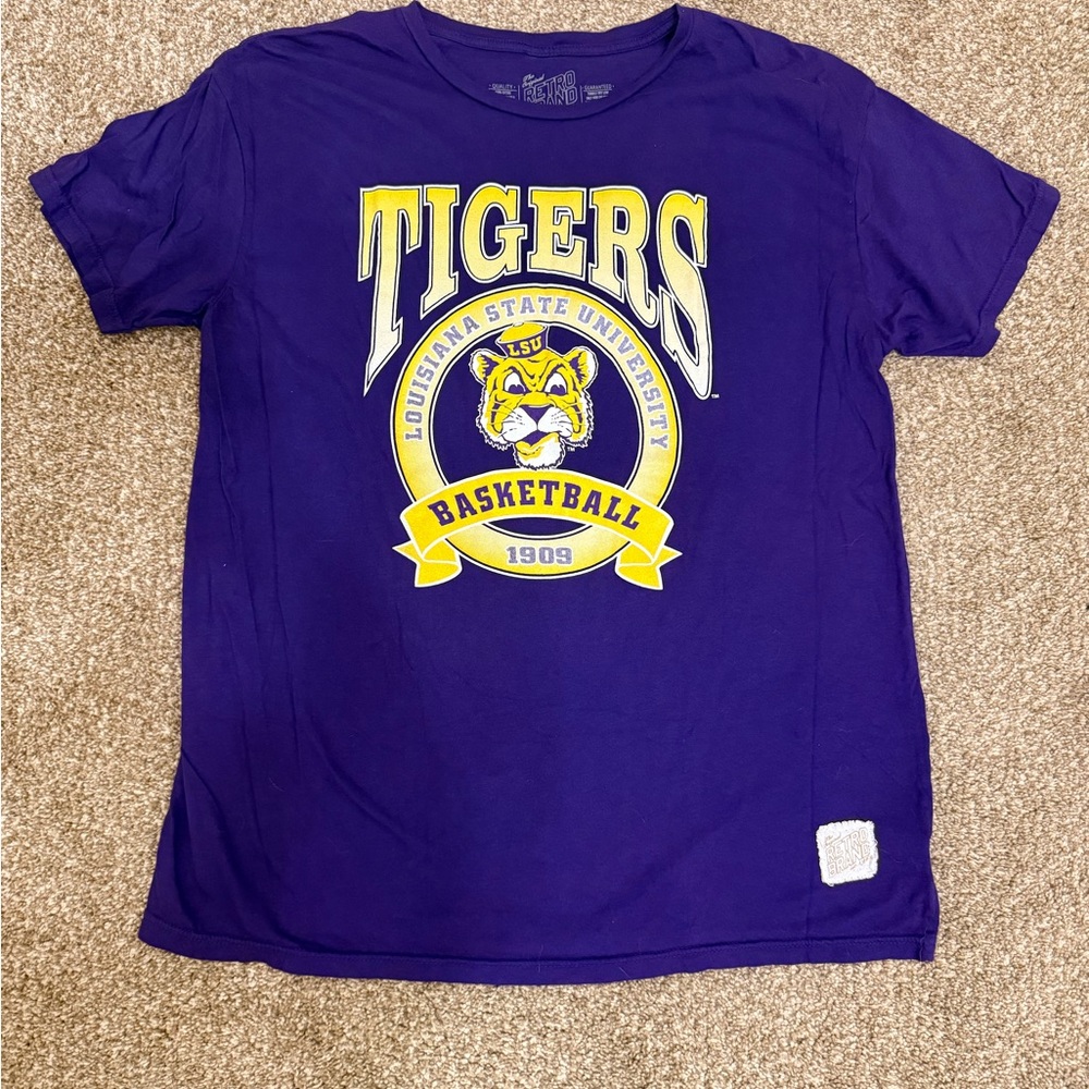 Purple LSU Tigers T-Shirt